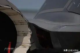 F35A威慑中国，航展展示有自信？涂层整块剥落，美军却视而不见图片