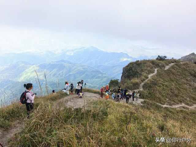 龙岩黄连盂徒步登山