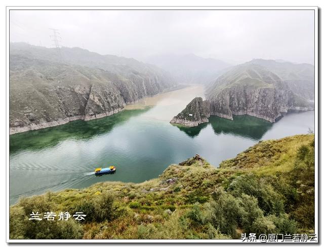甘肃永靖：天然的“鸳鸯火锅”奇观 - 黄洮交汇处