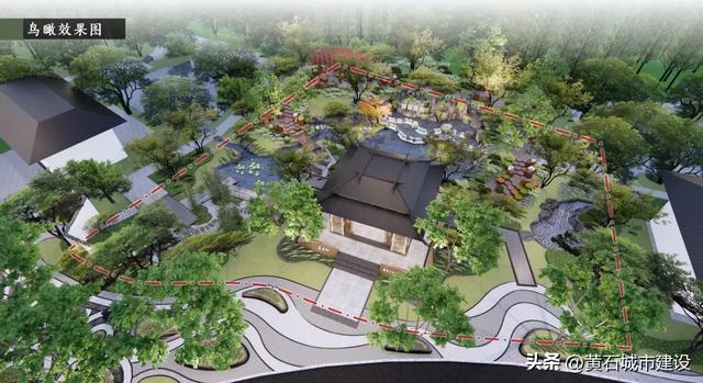 在鄂州 投资300万元！这座黄石展园正式建成