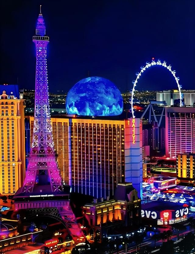 拉斯维加斯，一座建在沙漠中的城市，每年游客竟达4000万