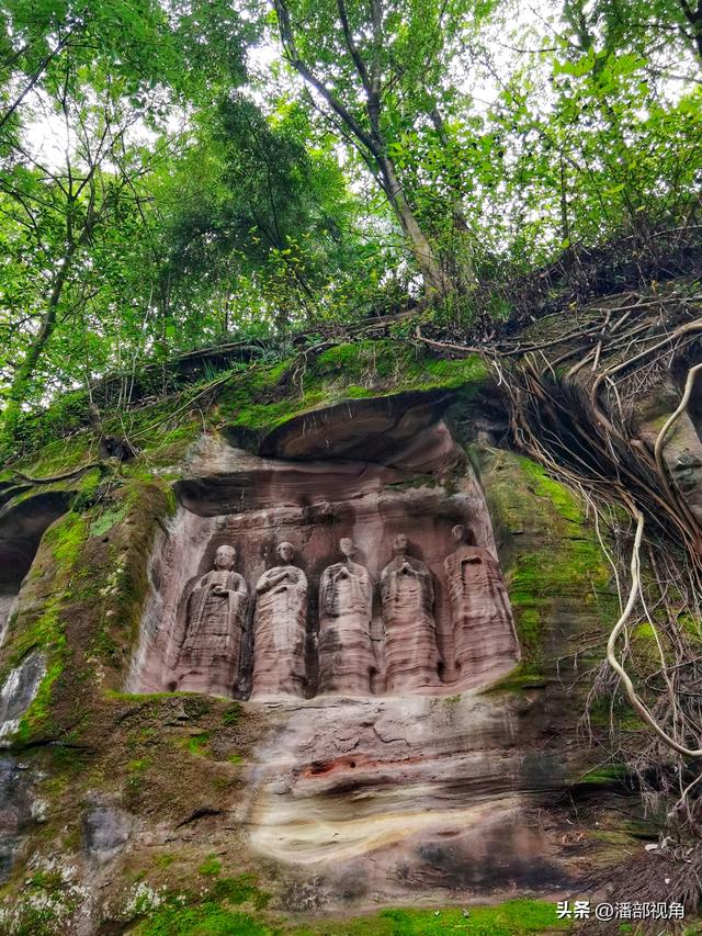 唐风满满的安岳千佛寨摩岩造像，竟然还是免费的