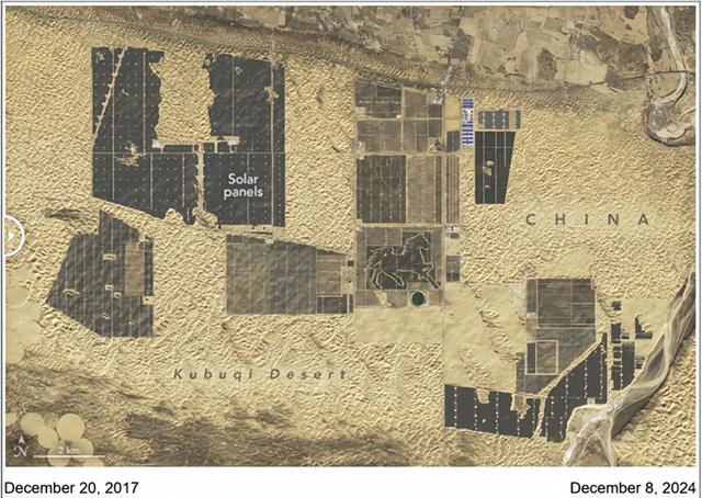 相当20个三峡大坝！NASA惊奇发现，中国偷偷在沙漠干了件大事