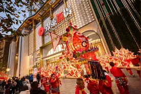 在杭州过年的仪式感从逛商场开始图片