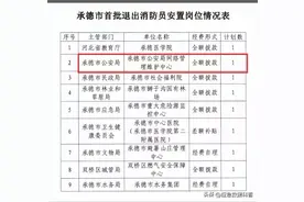 对消防干部转岗、消防员选岗的一些建议图片