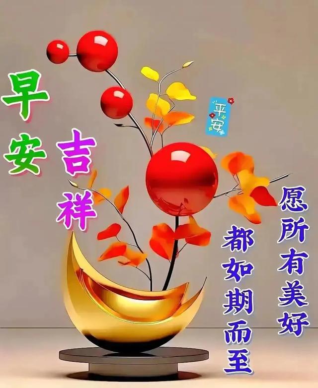 今天10月26日，星期日，农历九月初六，早安吉祥，好运祝福到！