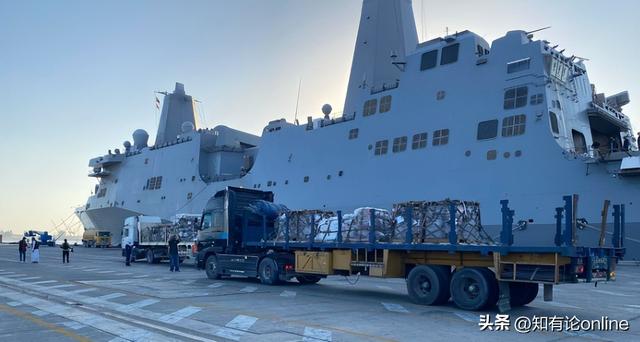一艘船装装甲旅，一架飞机吞两辆坦克	。美国如何建立后勤网络？