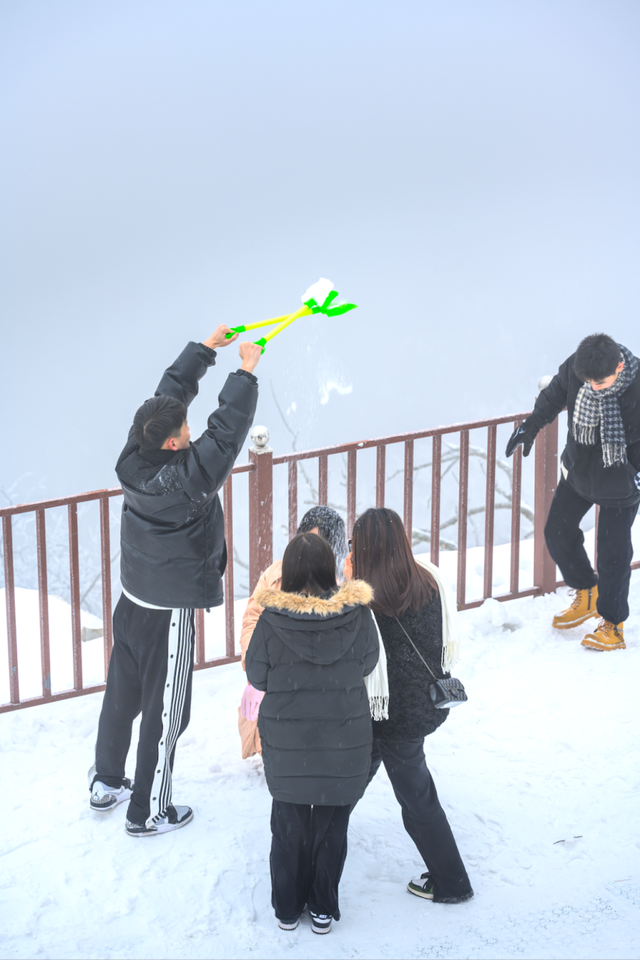 接下来的光雾山，四川人必游！耍雪、赏雪，一次性拿捏多重快乐～