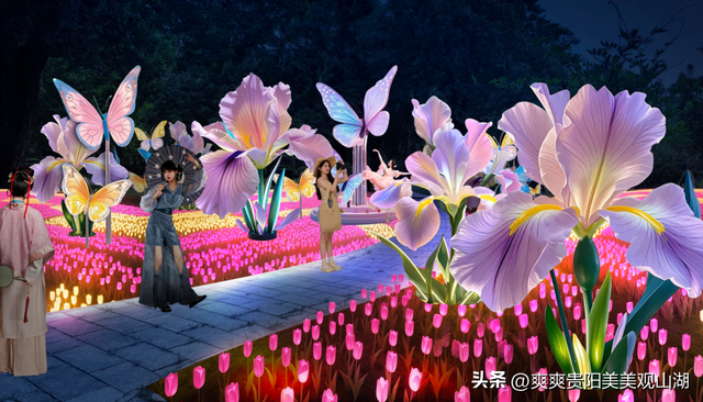 以梦为马 驰骋无疆 2026贵阳观山湖灯会庙市2月10日璀璨亮灯！