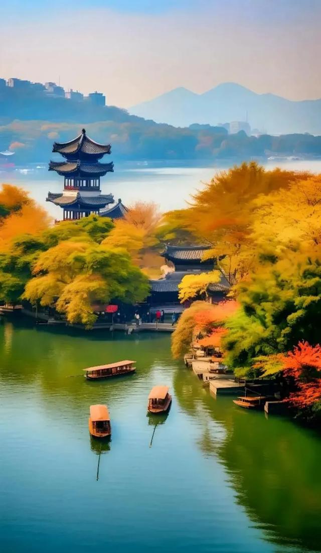 秋天的中国美景抢先看！杭州·西湖人间天堂