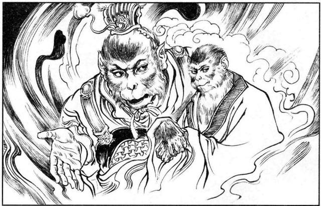 连环画《小圣出世》：戴锐笔下的后西游记第一集