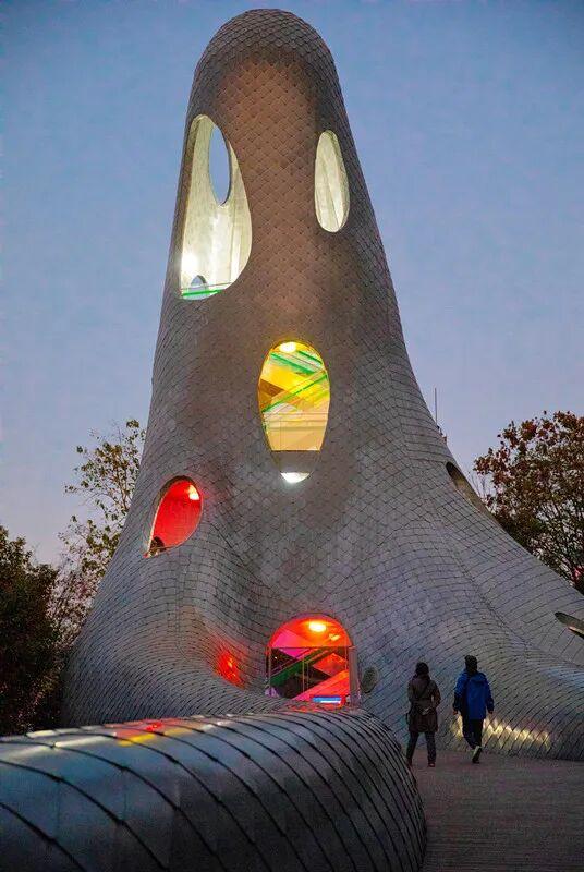 魔都脑洞建筑上新！这座楼直接长成一只蜗牛？它的用处你一定想不到！