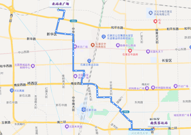 石家庄北站8条公交线路拟优化调整