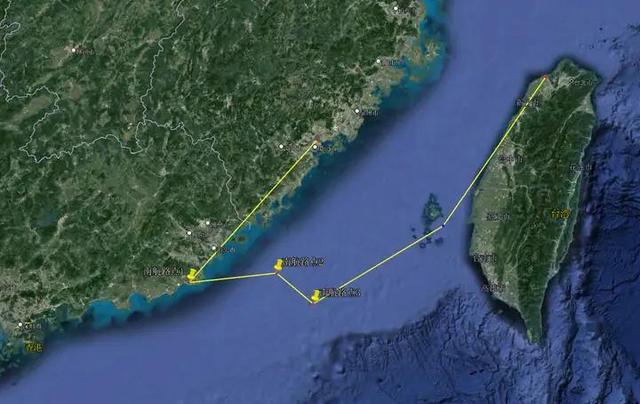 厦门飞台北直线距离仅350公里，为何却要绕行898公里？