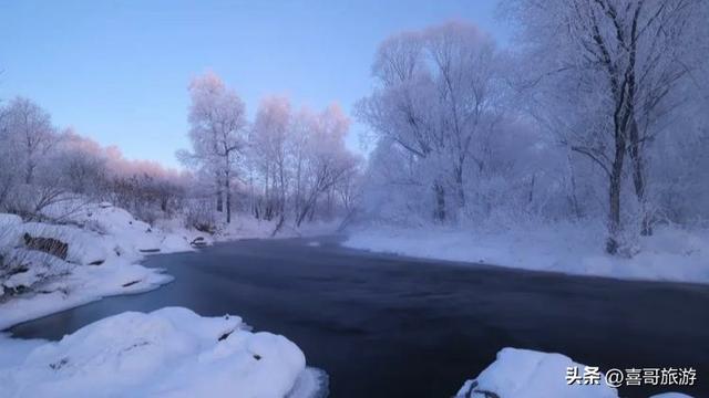 逊克雾凇秘境：北纬49°的冰雪童话史诗