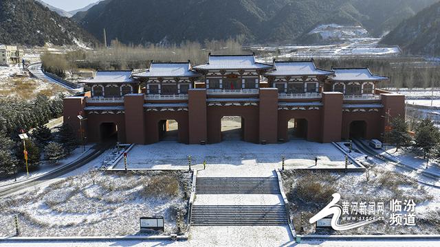 【视觉临汾】雪映古韵 七里峪山门成绝美画卷