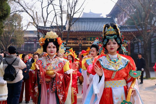 华清宫盛唐国潮“闹”新春 节后热度“不打烊”