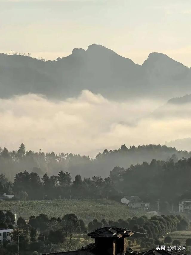 被初冬的遵义美到了