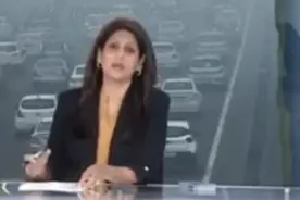 印主持人刚要我们道歉，又说要向中国学习，印太多人死于空气污染图片