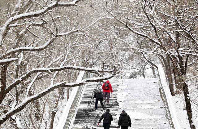 沈城雪落 东陵古境如画