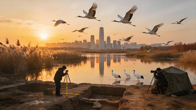 大美中国初冬行，天地之中，冬韵郑州