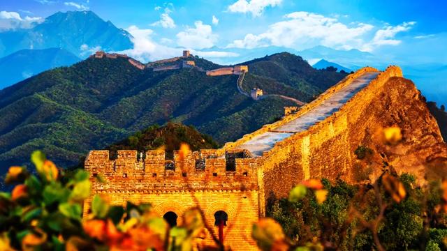 巨龙盘踞金山岭长城!