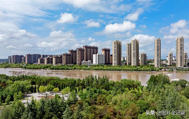 山西襄汾：汾河岸畔生态美