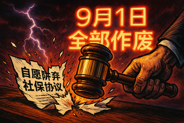 “自愿放弃社保”的游戏为何结束了