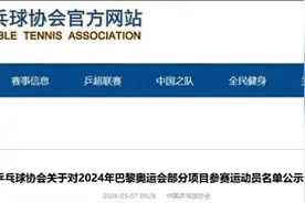 遗憾！马龙无缘巴黎奥运会单打图片
