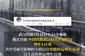 遇暴雪高铁降速停运，为什么绿皮车能“冒雪前行”？图片
