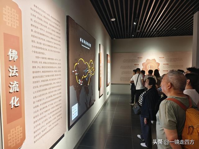 “中国第一古刹”洛阳白马寺里的历史展览，看两千年古寺前世今生