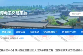 襄州这里将新增一座过街天桥图片