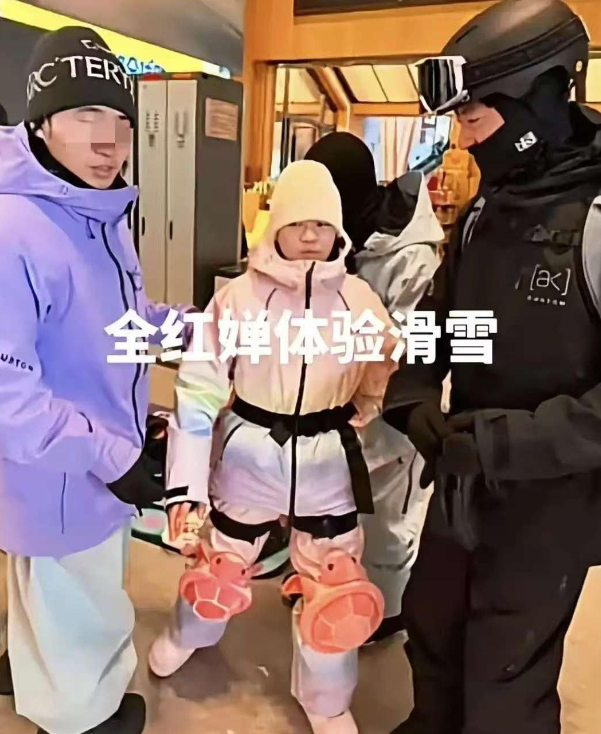 远离造神陷阱！全红婵带伤去滑雪，没想到令人担心的事还是发生了