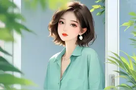 手绘女头 | 氛围感气质短发女生头像图片