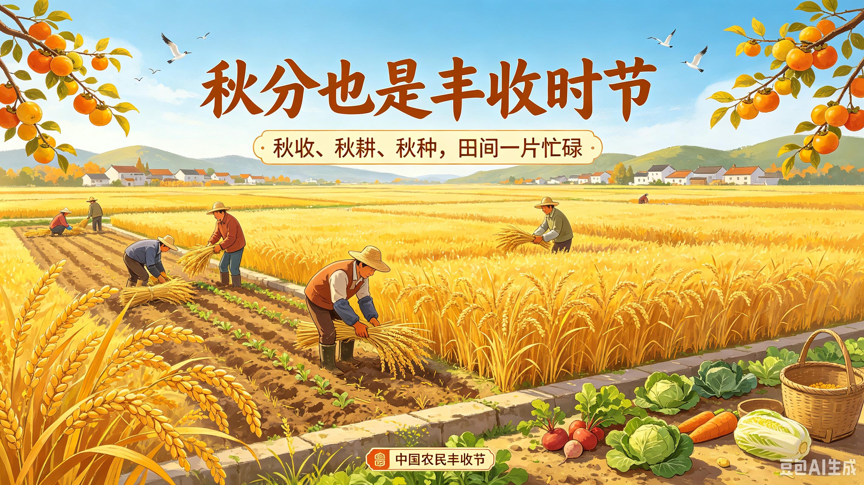秋分节气有哪些特点?昼夜均分、秋意渐浓,这些常识要了解