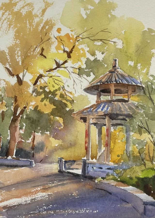 写生日记——251101 北京·玲珑公园