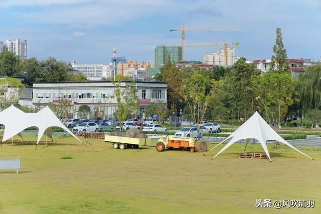 成都西边一个艺术村，73处林盘院落，适合打卡，再现“大地景观”