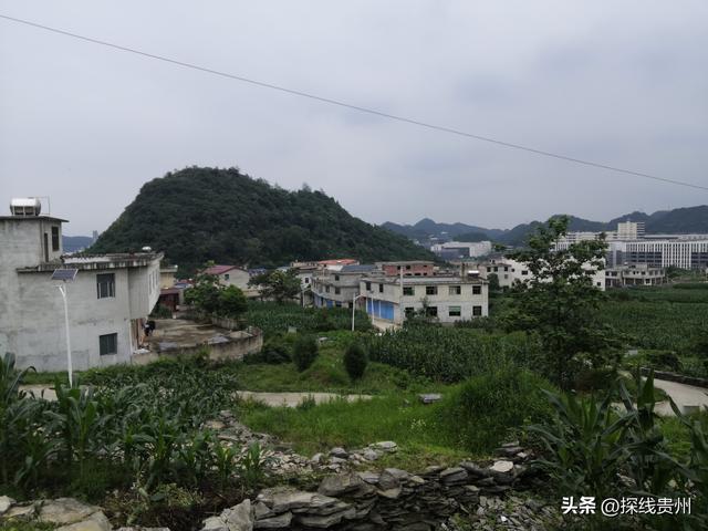 环城贵阳花溪苗王坡越野大环线之青岩段达夯翁拢“冈仁波齐”风景