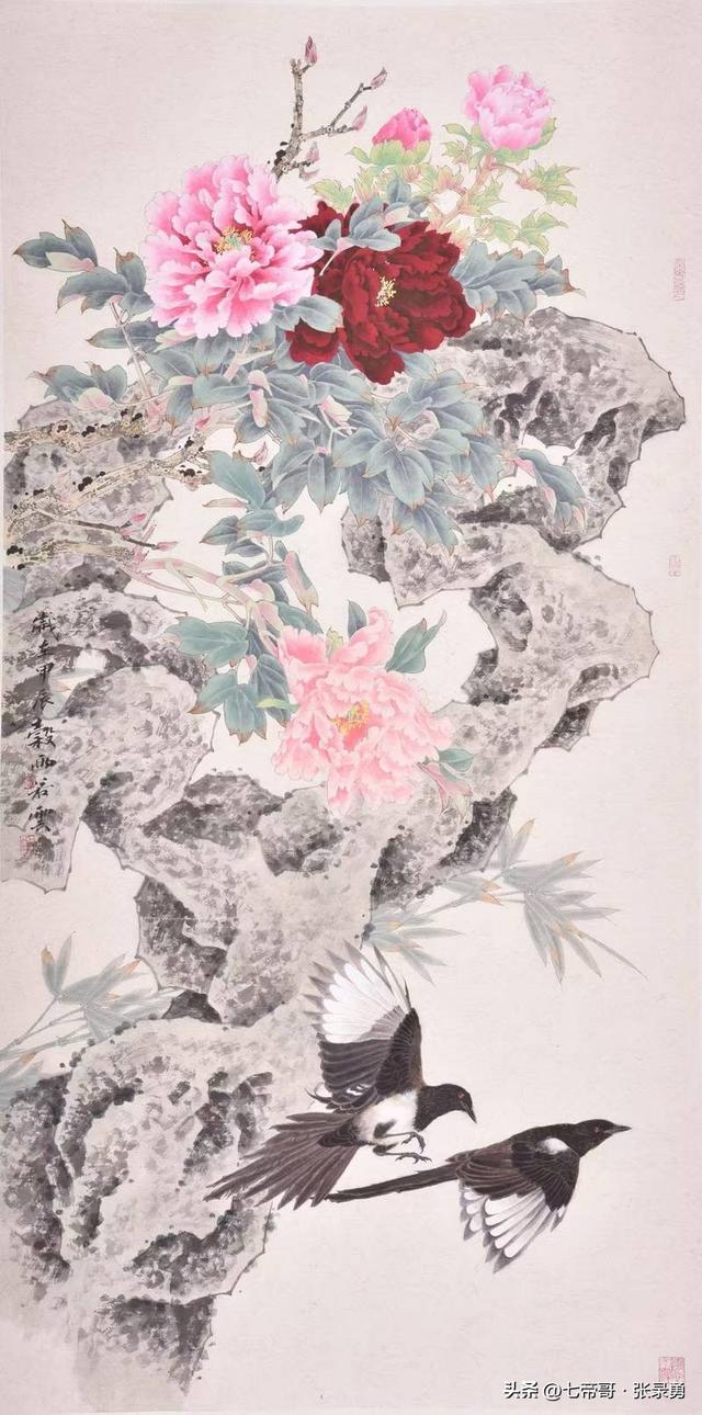 荣宝斋重磅推出杨若云大金袍画册——工笔花鸟藏尽自然灵秀