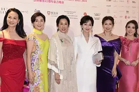 历届香港小姐齐聚一堂！女神赵雅芝艳压全场，朱玲玲气质绝佳图片