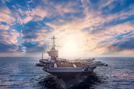 中美法航母一天能跑多远：美国1350公里，法国932公里，中国呢？图片