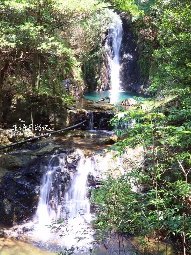 宁波北仑的虾蜡龙潭森林步道，龙潭双瀑藏于秘境，沿途风景都很美