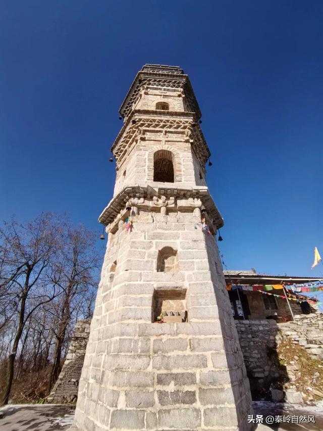 雪后初霁登顶嵯峨山，走荒野雪原，看千年悟空塔，感受历史的烟云