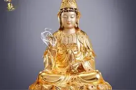 观音赐福！让这尊观音守护你的家庭，一整年平安幸福！图片