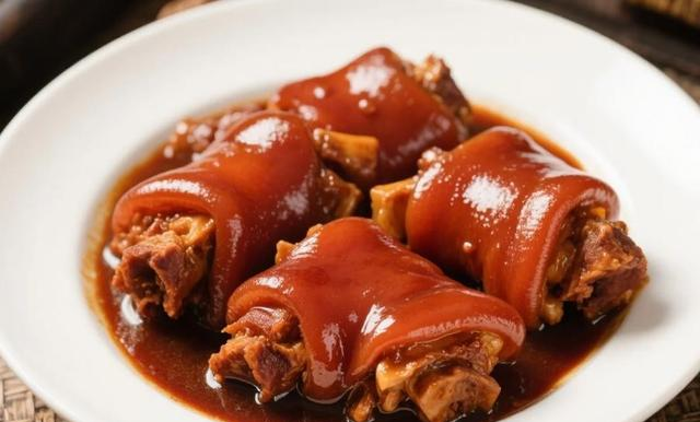 在家做红酒焖猪蹄，小火慢炖超入味，吃着比饭店香！