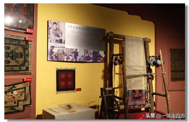 青海省博物馆里的青海非物质文化遗产展