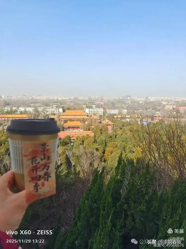 北京景山公园山右里的初冬暖调|申艳娟