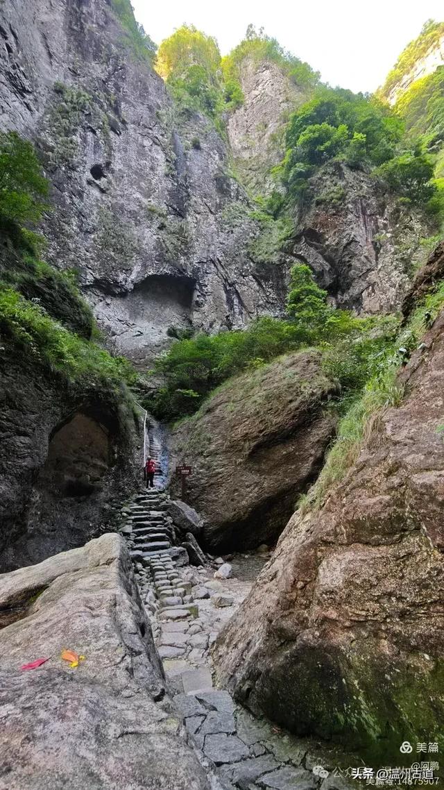 雁荡山百岗尖显胜门穿越,这条风光绝美的经典徒步线路你可去过