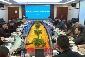 李余粮来醴主持召开株洲市人大代表工作调研座谈会，王利波、贺小玲参加图片
