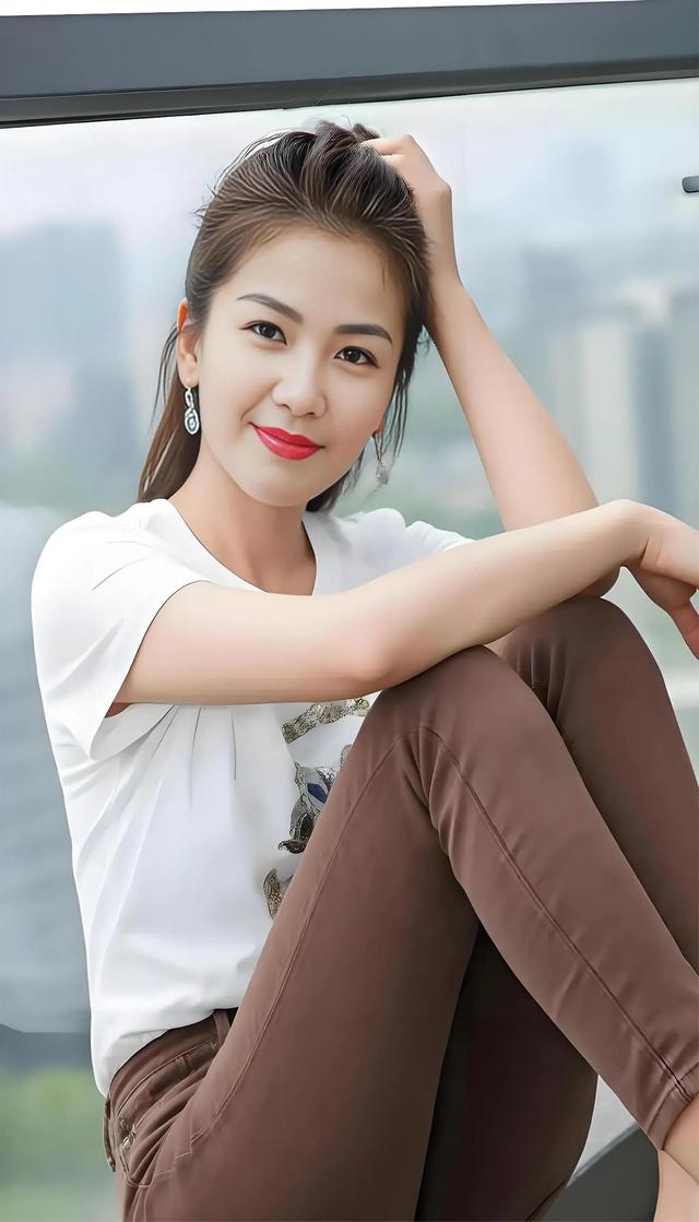 刘涛：紧身牛仔裤写真，太完美了